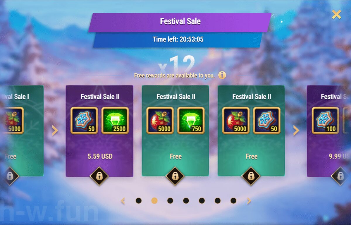 [Hero Wars Guide] Festival Sale