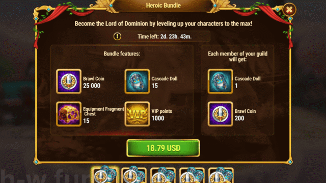 [Hero Wars Guide] Heroic Bundle(Cascade)