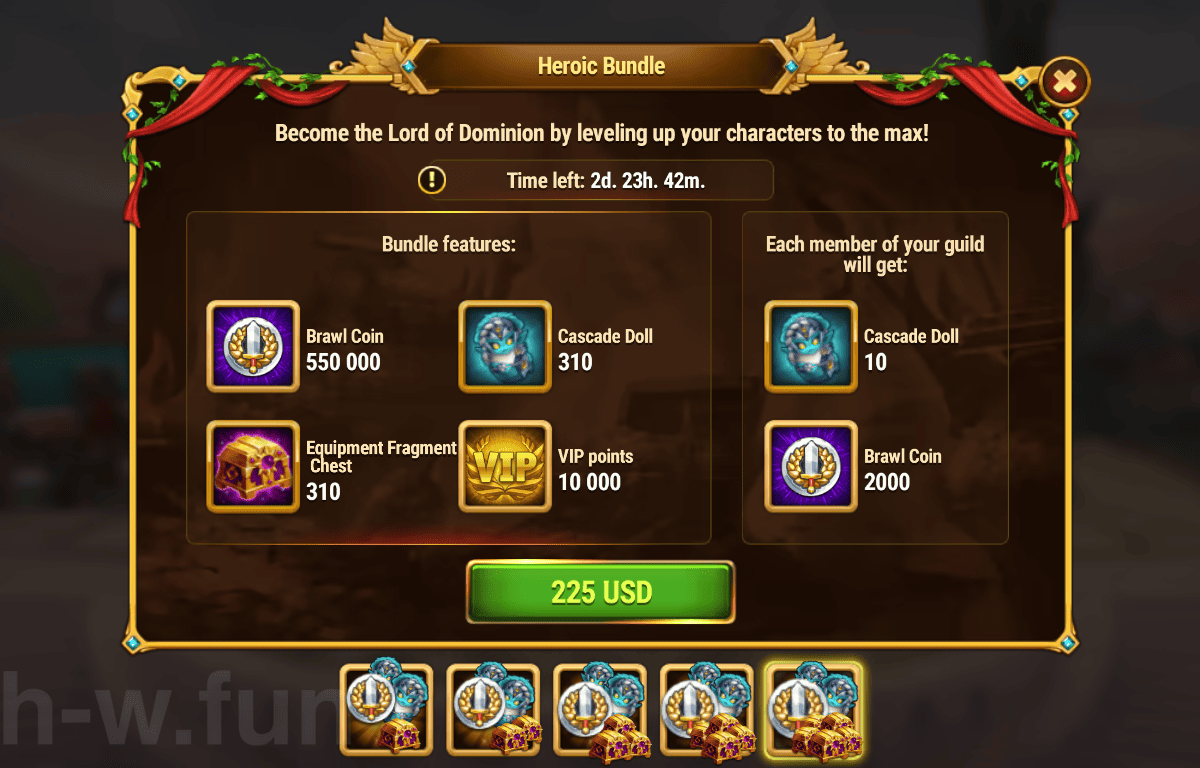 [Hero Wars Guide] Heroic Bundle(Cascade)