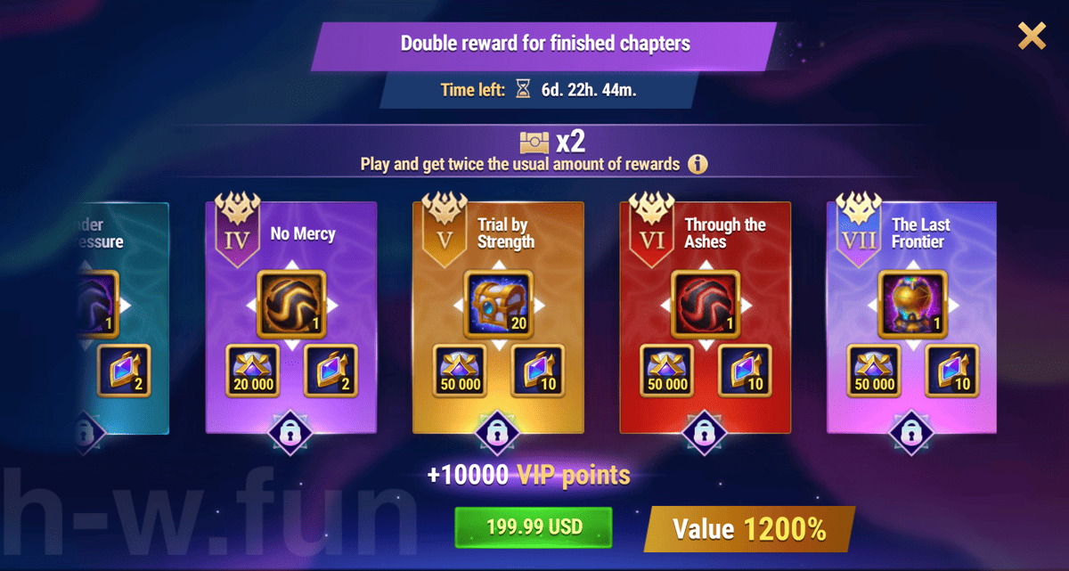 [Hero Wars Guide] Double reward Bundle