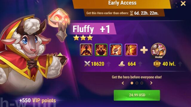 [Hero Wars Guide] Early Access (Fluffy Bundle)