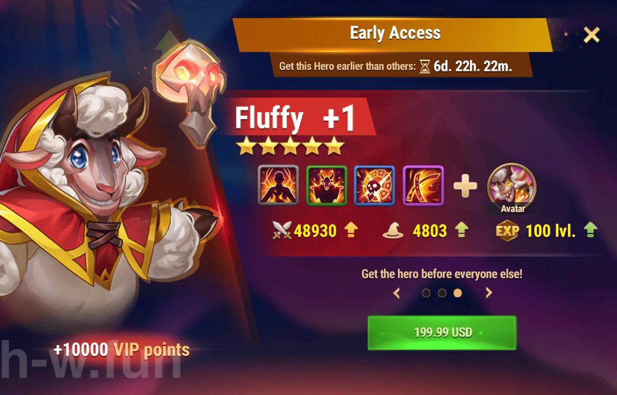 [Hero Wars Guide] Early Access (Fluffy Bundle)