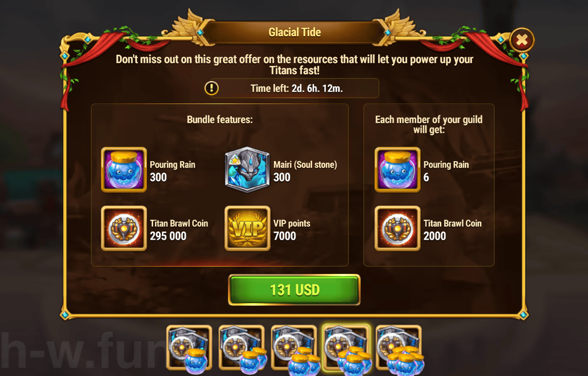 [Hero Wars Guide] Glacial Tide Bundle