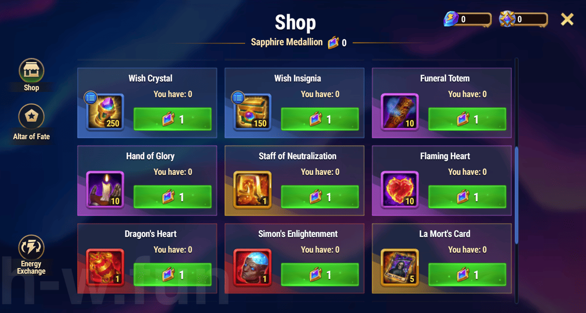 [Hero Wars Guide] Not According to Plan Festival Shop
