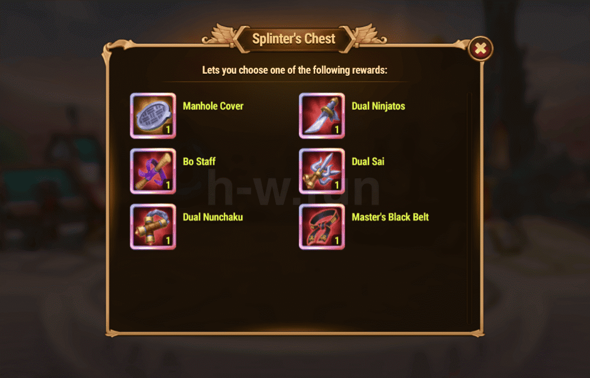 [Hero Wars Guide] Splinters Chest 2026