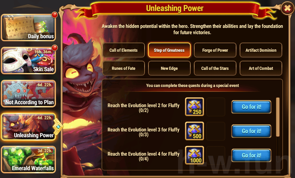 [Hero Wars Guide] Unleashing Power Quests