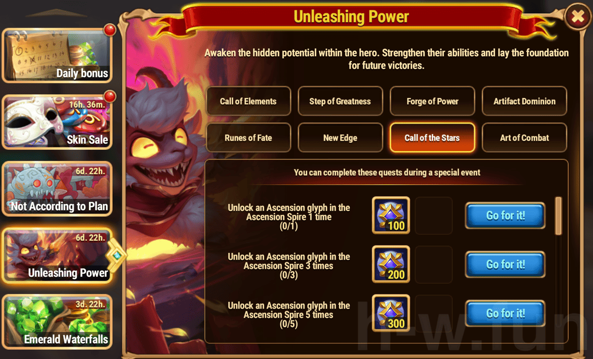 [Hero Wars Guide] Unleashing Power Quests