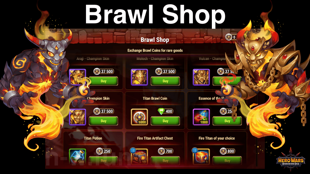 [Hero Wars Guide] Brawl Shop Ignis (Event)