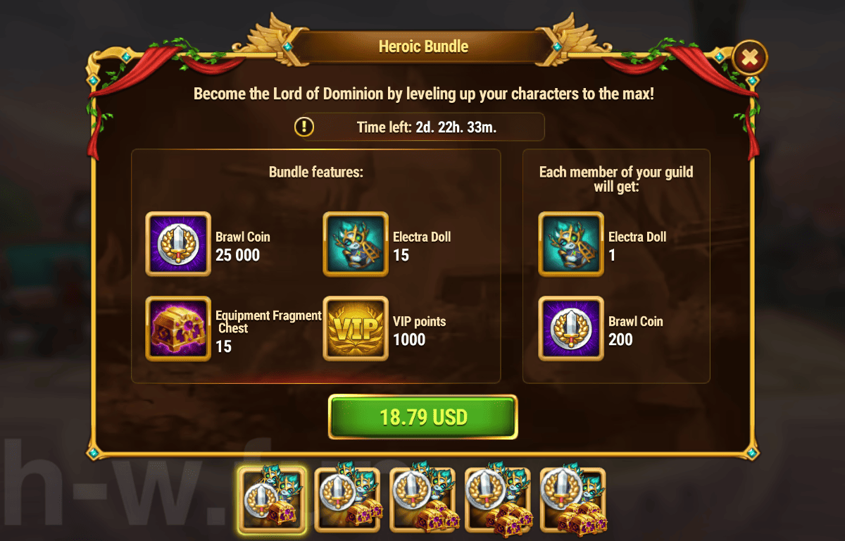 [Hero Wars Guide]Heroic Bundle(Electra)