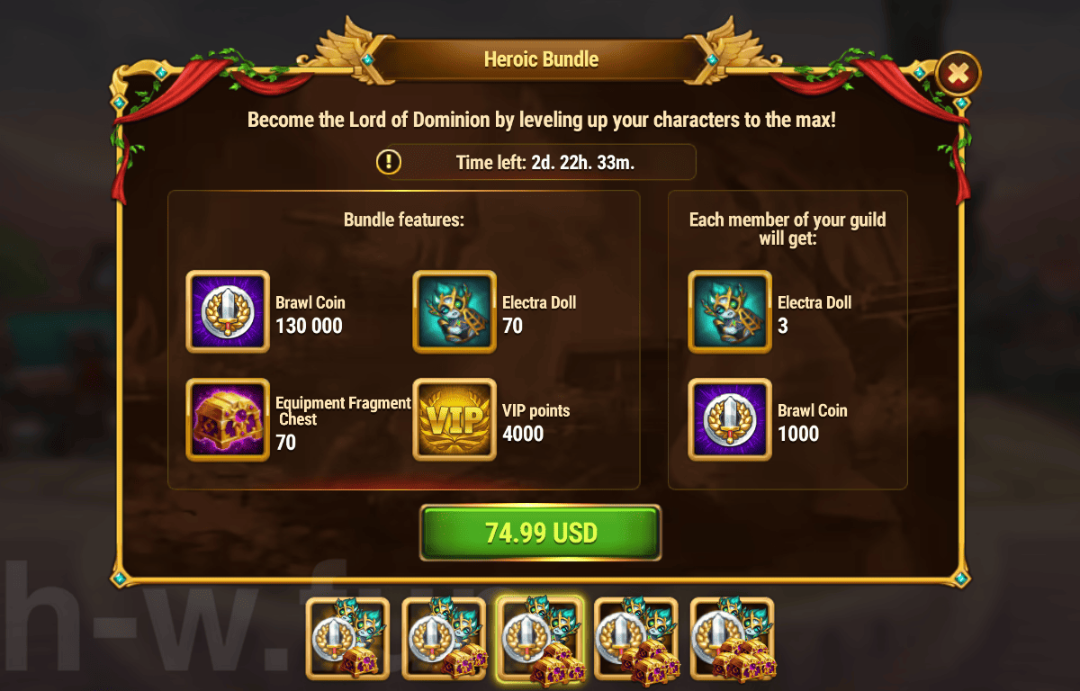 [Hero Wars Guide]Heroic Bundle(Electra)