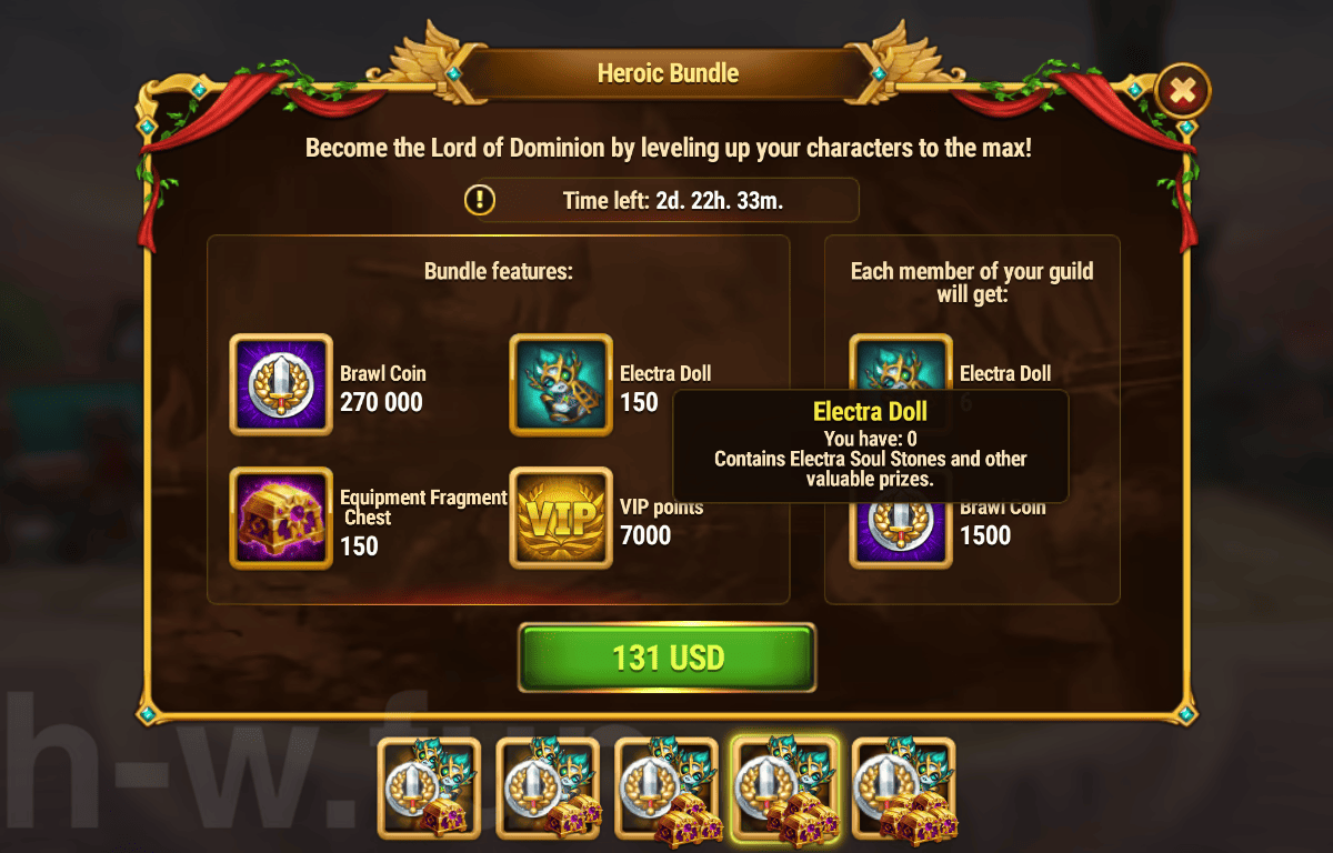 [Hero Wars Guide]Heroic Bundle(Electra)