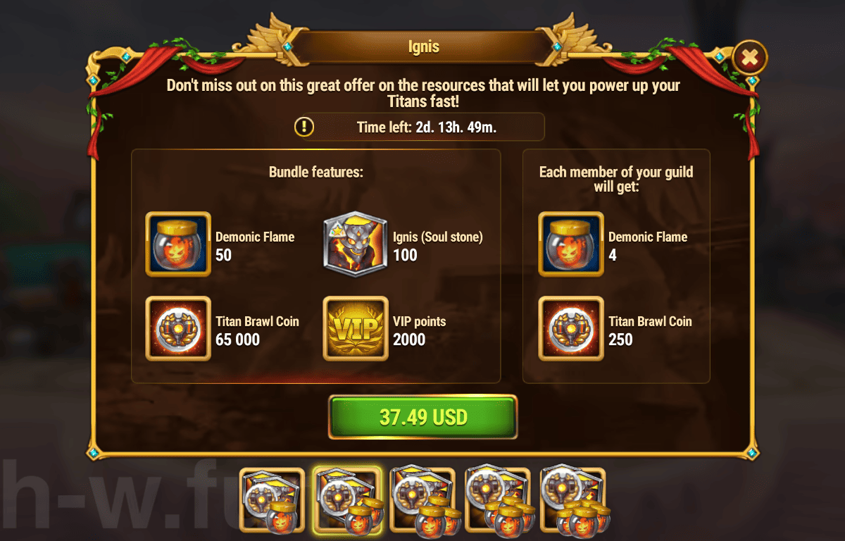 [Hero Wars Guide] Ignis (Bundle)