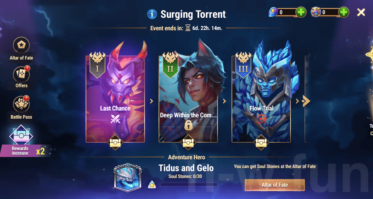[Hero Wars Guide] Surging Torrent