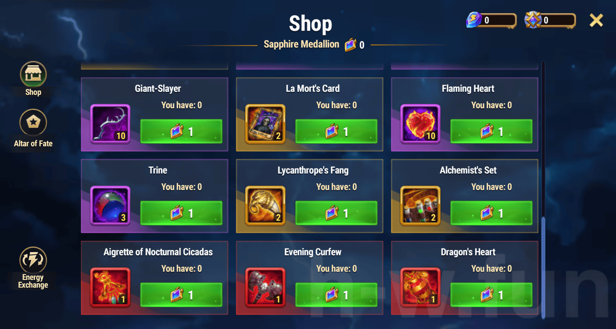 [Hero Wars Guide] Surging Torrent Shop