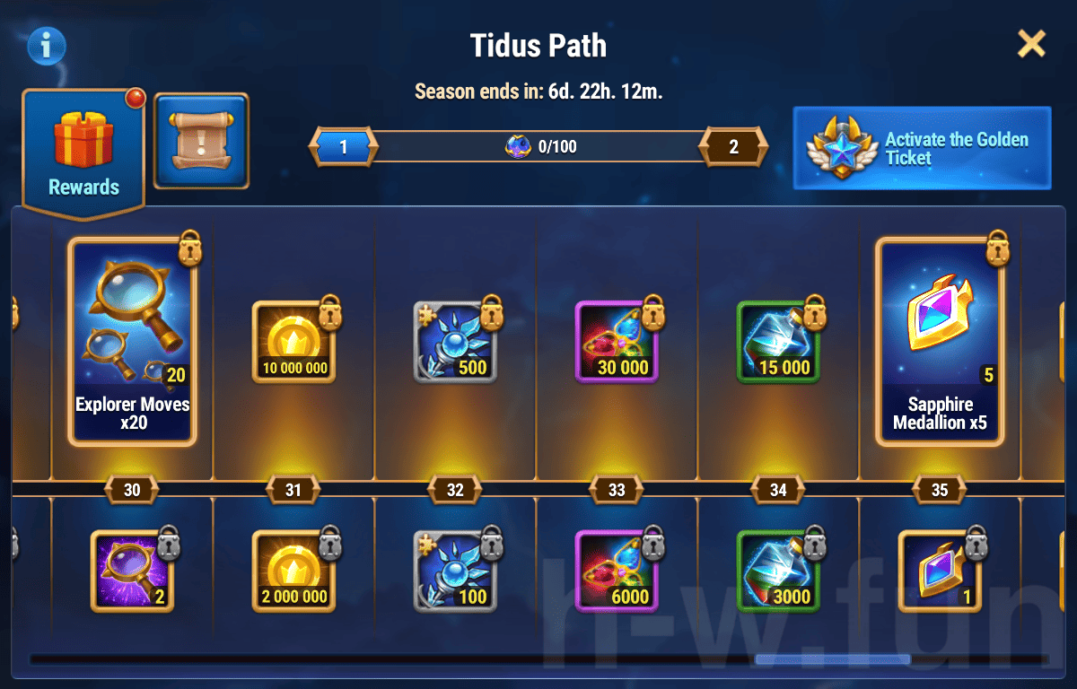 [Hero Wars Guide] Tidus Pass