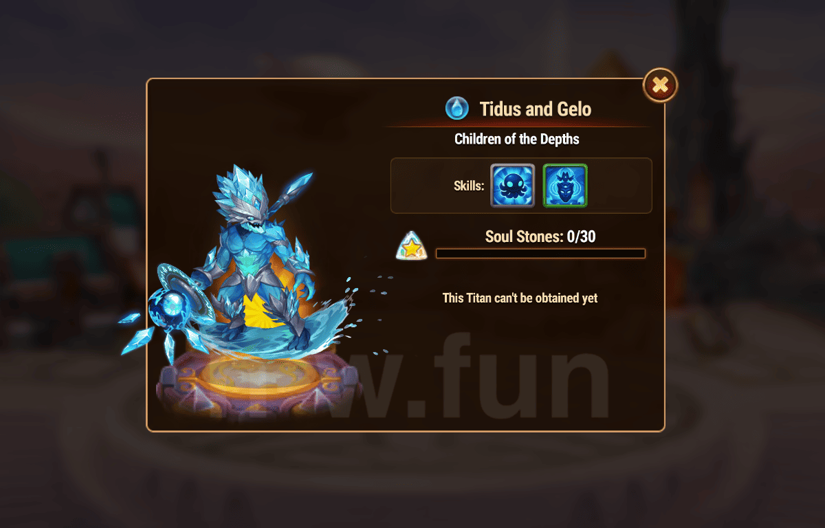 [Hero Wars Guide] Tidus and Gelo Soul Stone