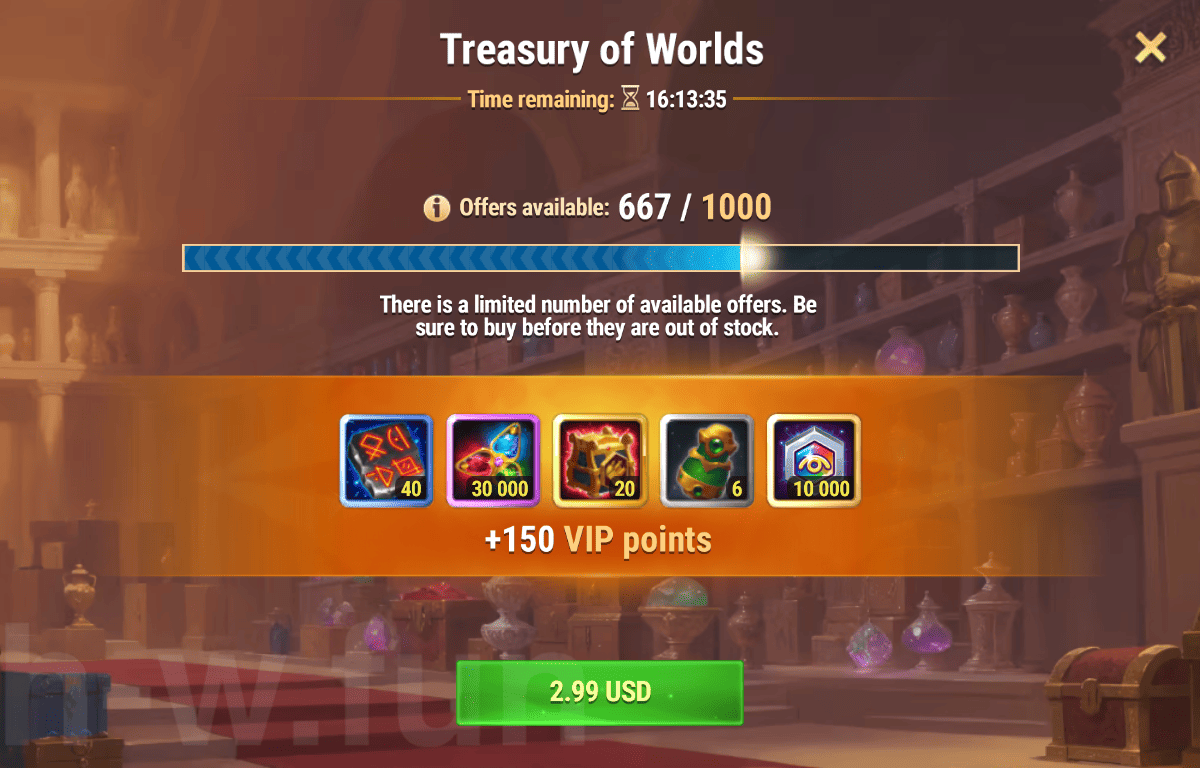 [Hero Wars Guide] Treasury of Worlds
