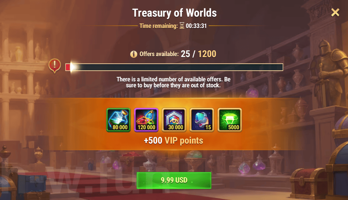 [Hero Wars Guide] Treasury of Worlds