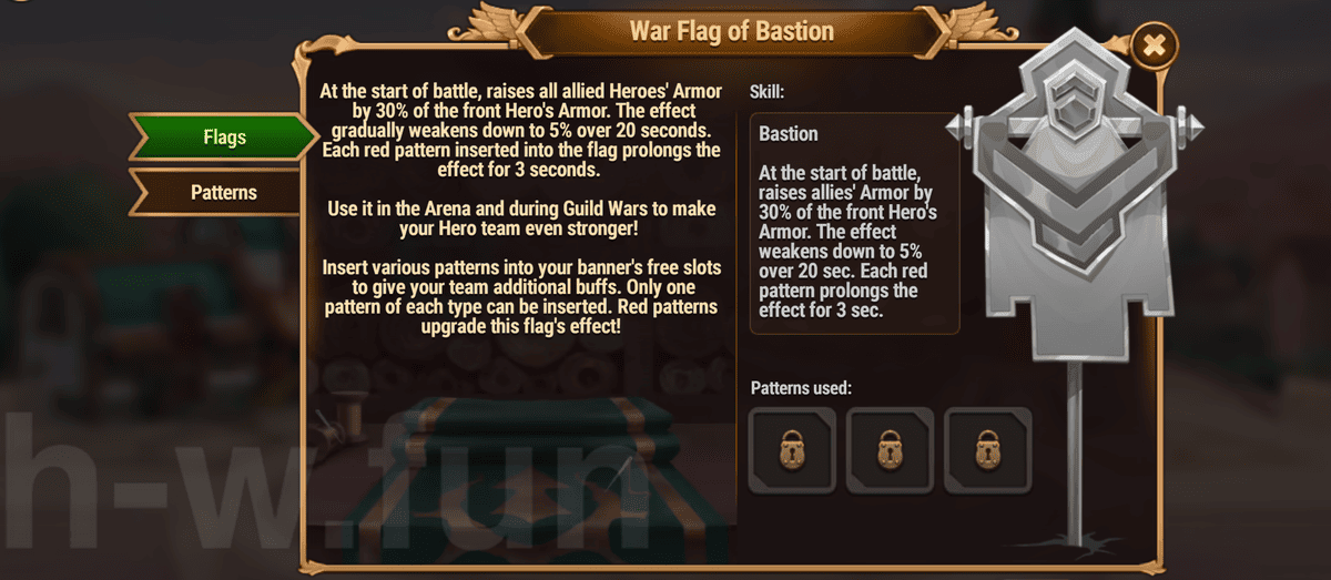 [Hero Wars Guide] War Flag of Bastion