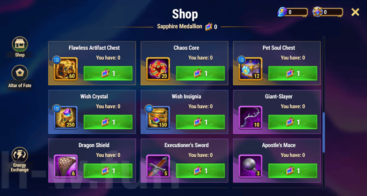 [Hero Wars Guide] Way of Freedom Festival Shop