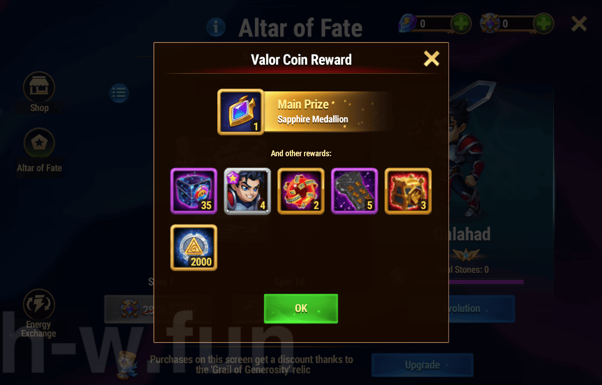 [Hero Wars Guide] Way of Freedom (Galahad Event)