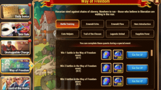 [Hero Wars Guide] Way of Freedom Tasks
