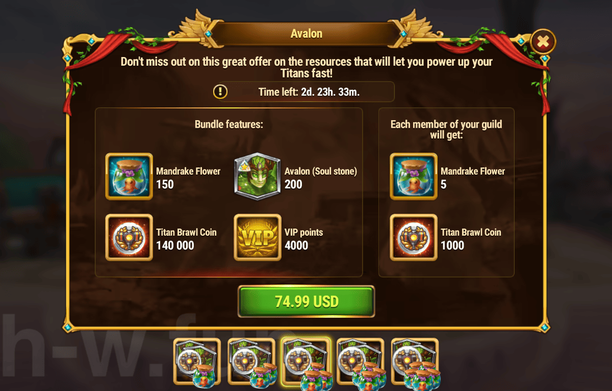 [Hero Wars Guide] Avalon (Bundle)