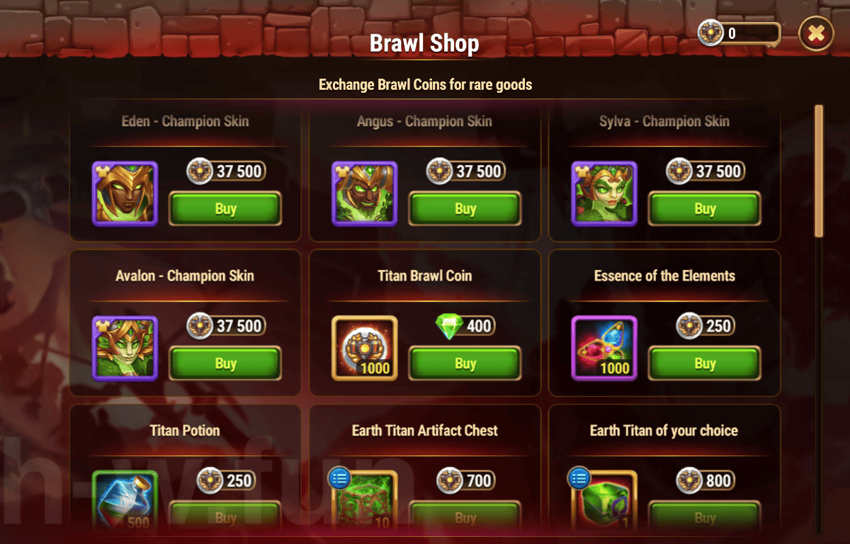 [Hero Wars Guide] Brawl Shop Avalon