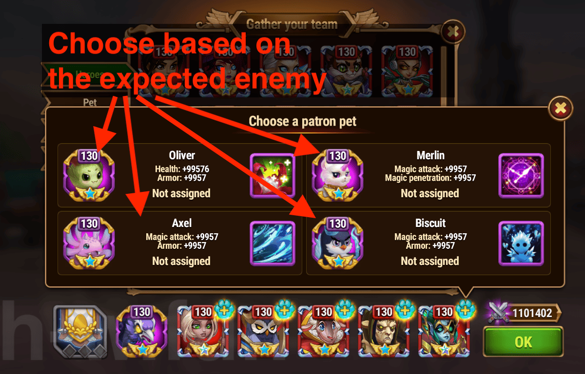 [Hero Wars Guide] CoW Combat Training Manual