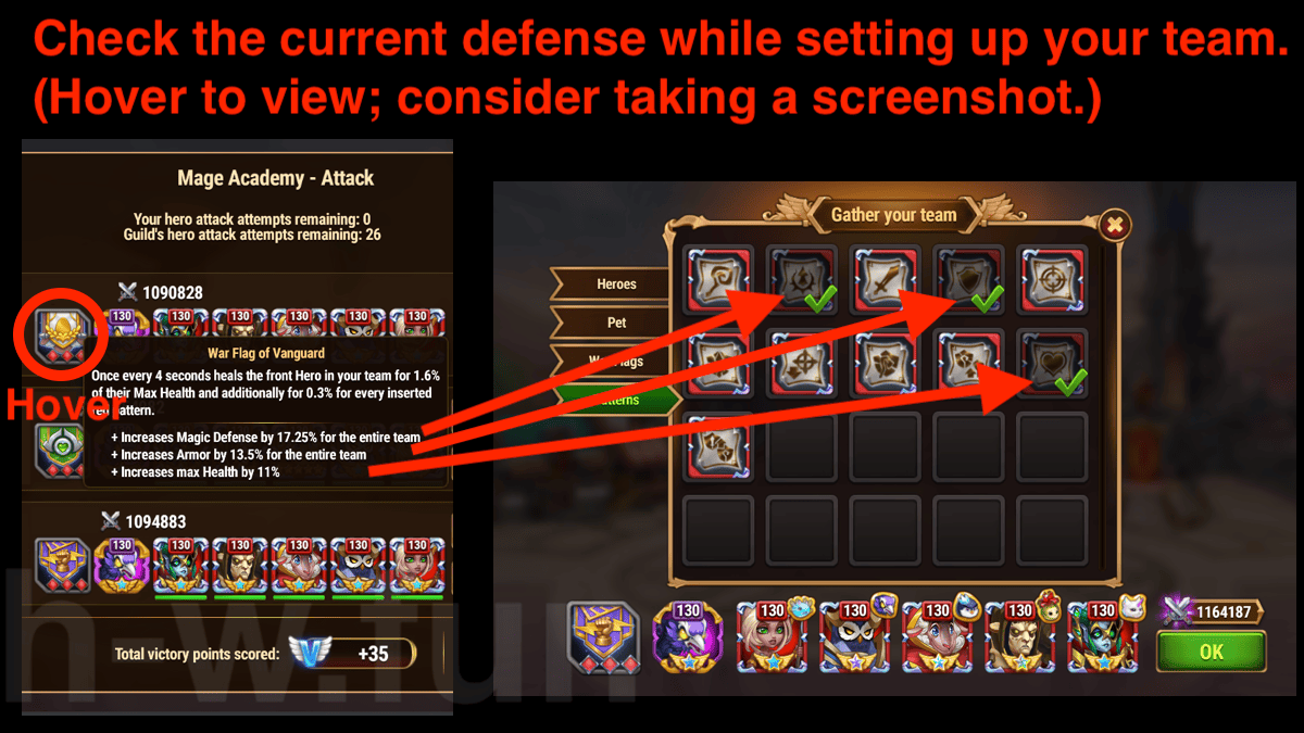 [Hero Wars Guide] CoW Combat Training Manual