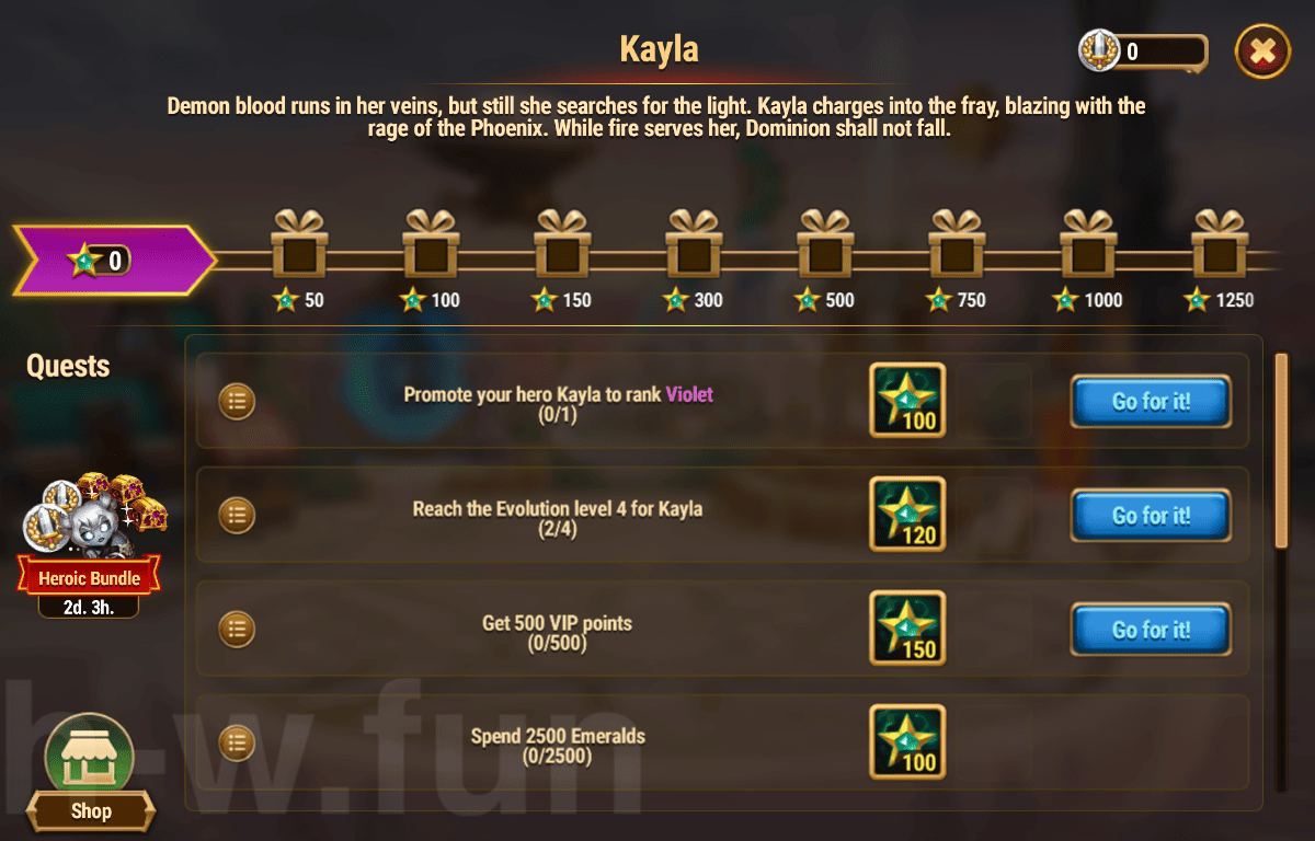 [Hero Wars Guide] Hero Brawls Kayla