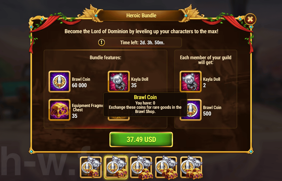 [Hero Wars Guide] Heroic Bundle Kayla