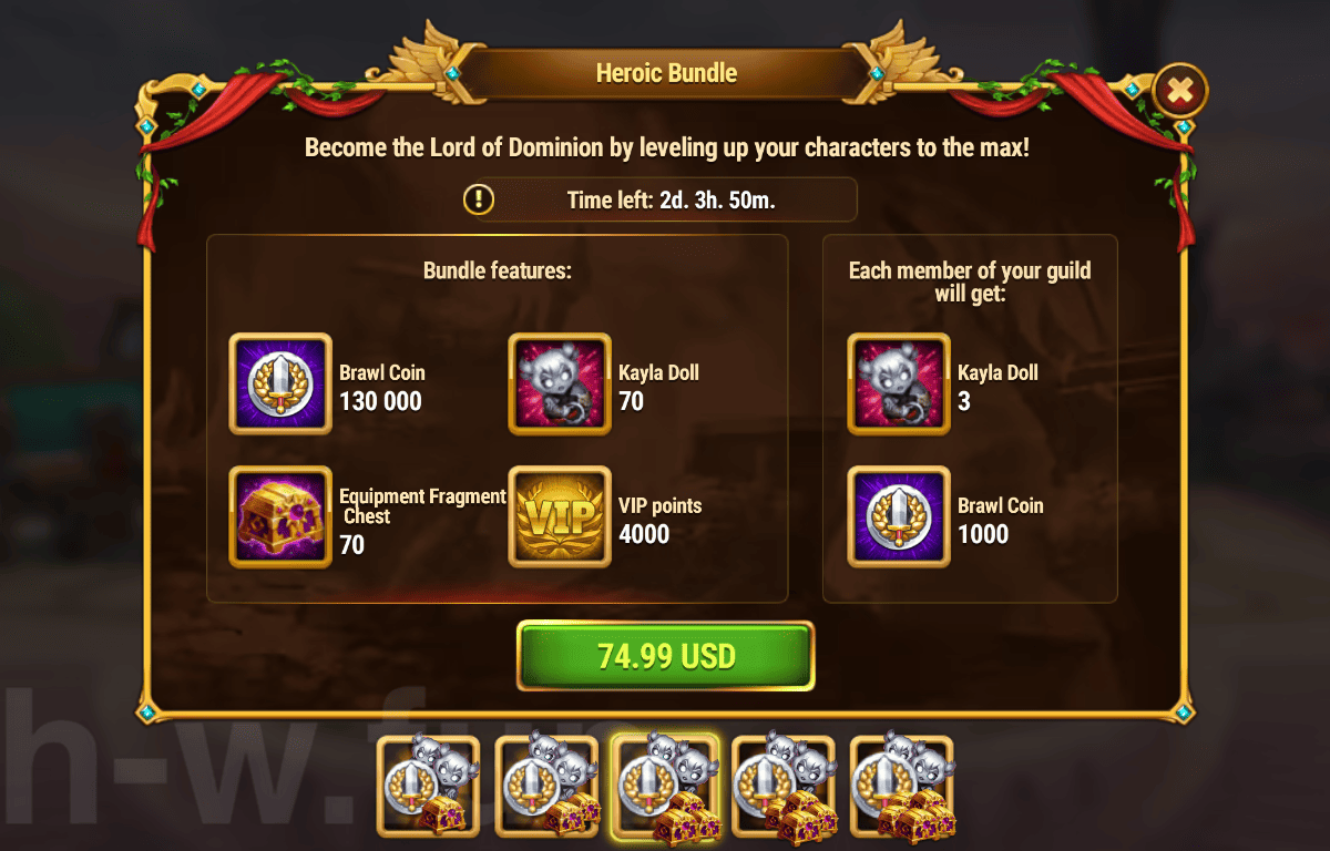 [Hero Wars Guide] Heroic Bundle Kayla