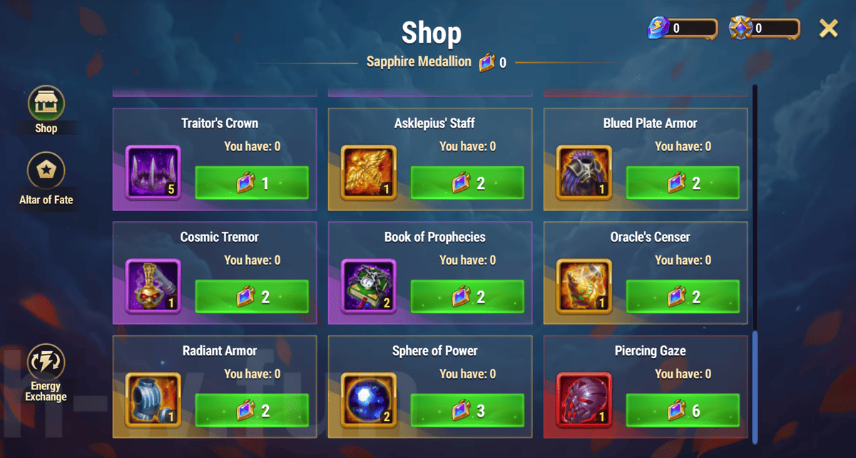 [Hero Wars Guide]Festival Shop (The Ritual's Price)