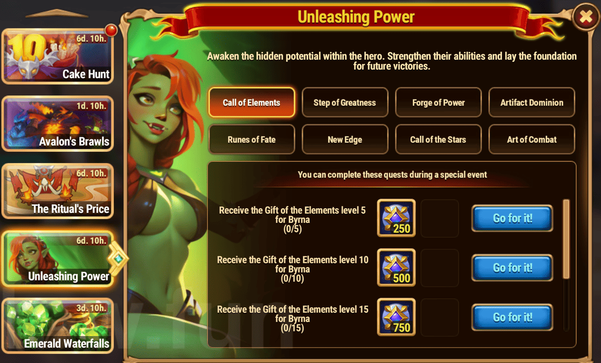 [Hero Wars Guide] Unleashing Power (Byrna)