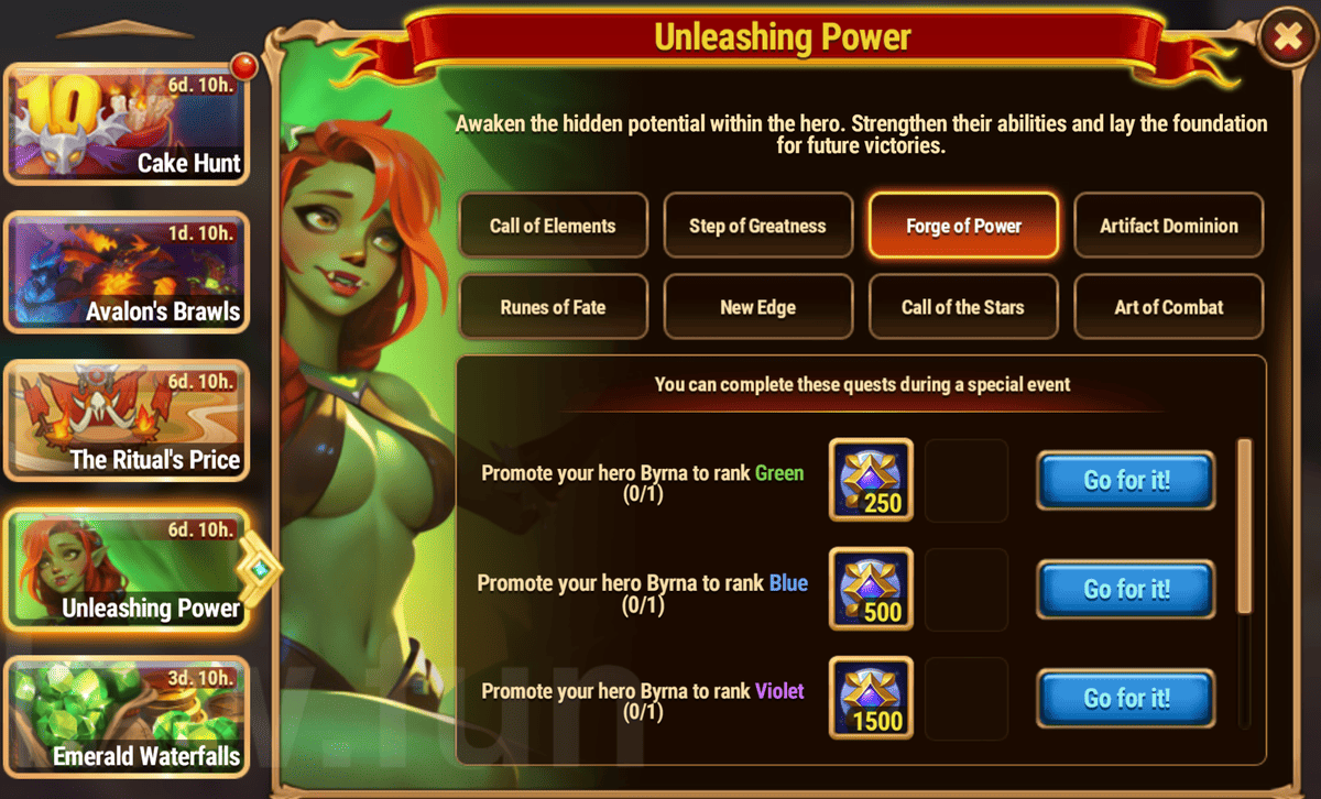 [Hero Wars Guide] Unleashing Power (Byrna)