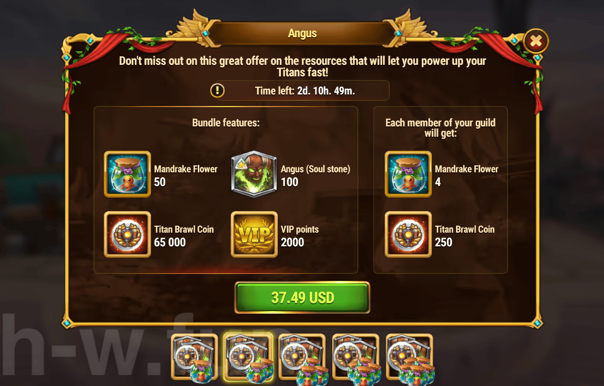 [Hero Wars Guide] Angus (Bundle)