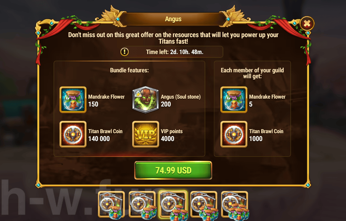 [Hero Wars Guide] Angus (Bundle)