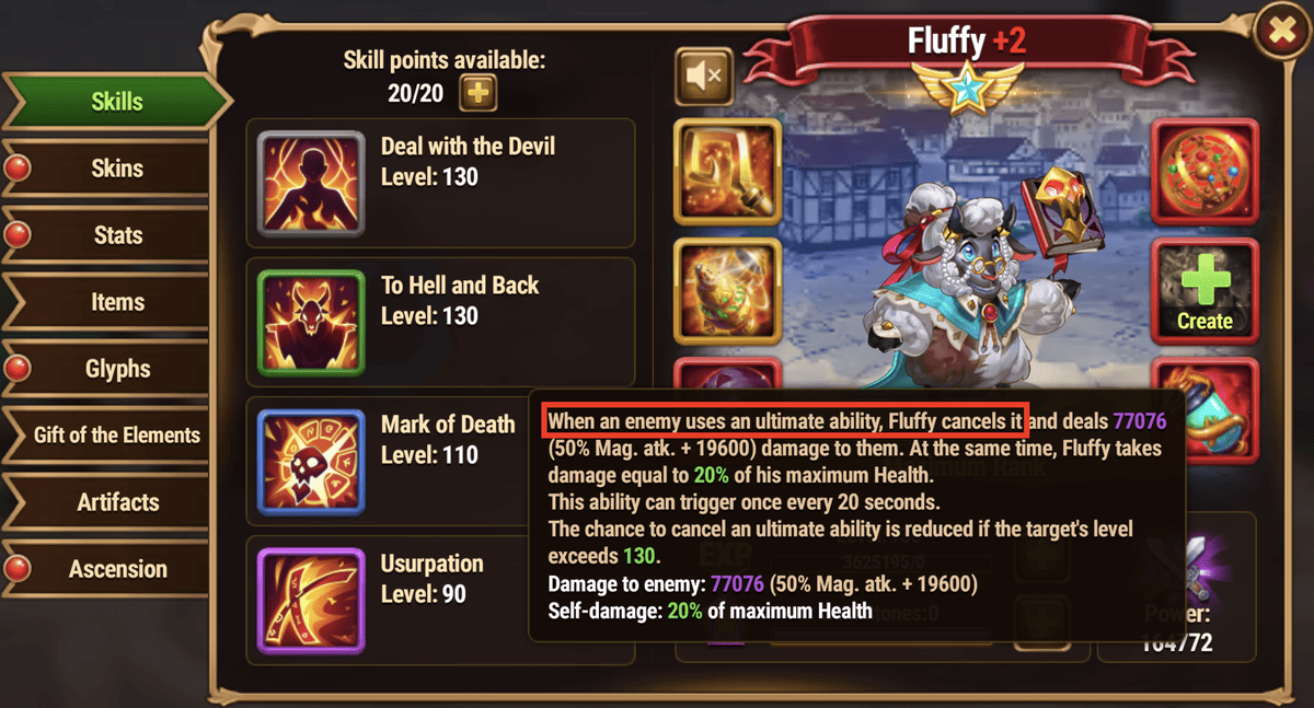 [Hero Wars Guide] Fluffy 4th Skill