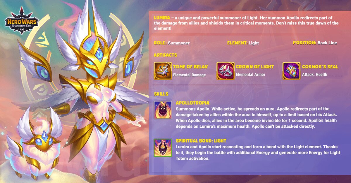[Hero Wars Guide] Lumira Stat