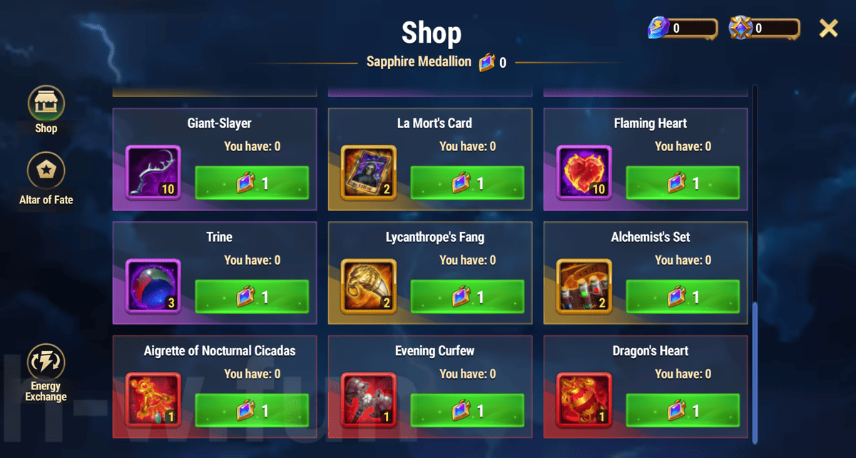 [Hero Wars Guide] Principle of Light Festival Shop