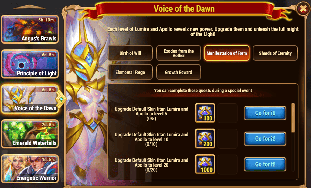[Hero Wars Guide] Voice of the Dawn