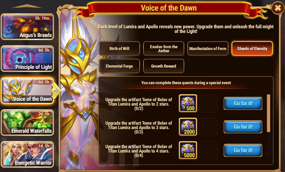 [Hero Wars Guide] Voice of the Dawn