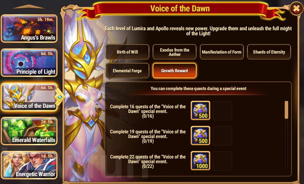 [Hero Wars Guide] Voice of the Dawn