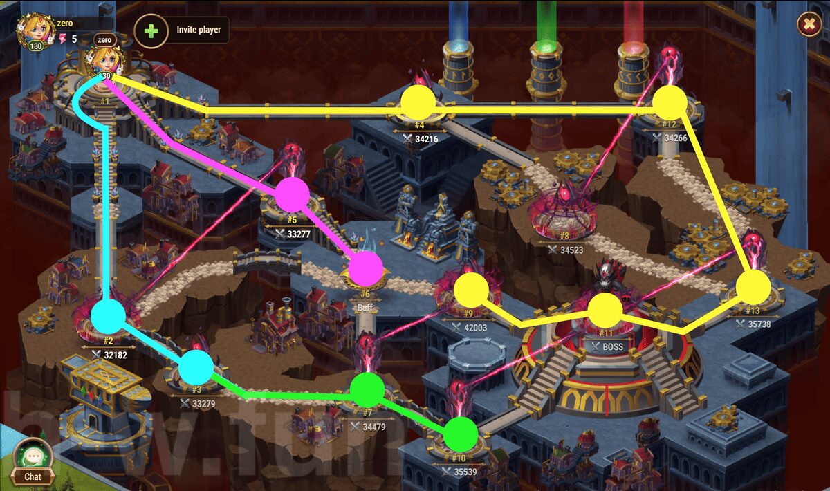 [Hero Wars Guide] Adventure3 Best Route