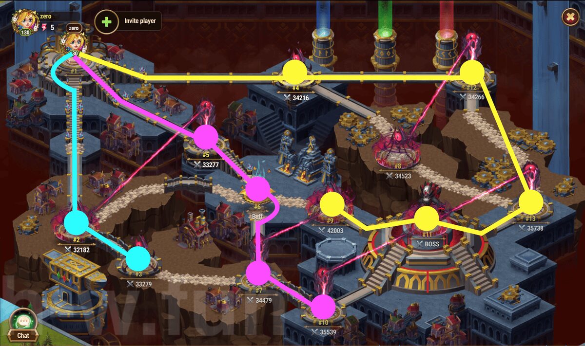 [Hero Wars Guide] Adventure3 Best Route