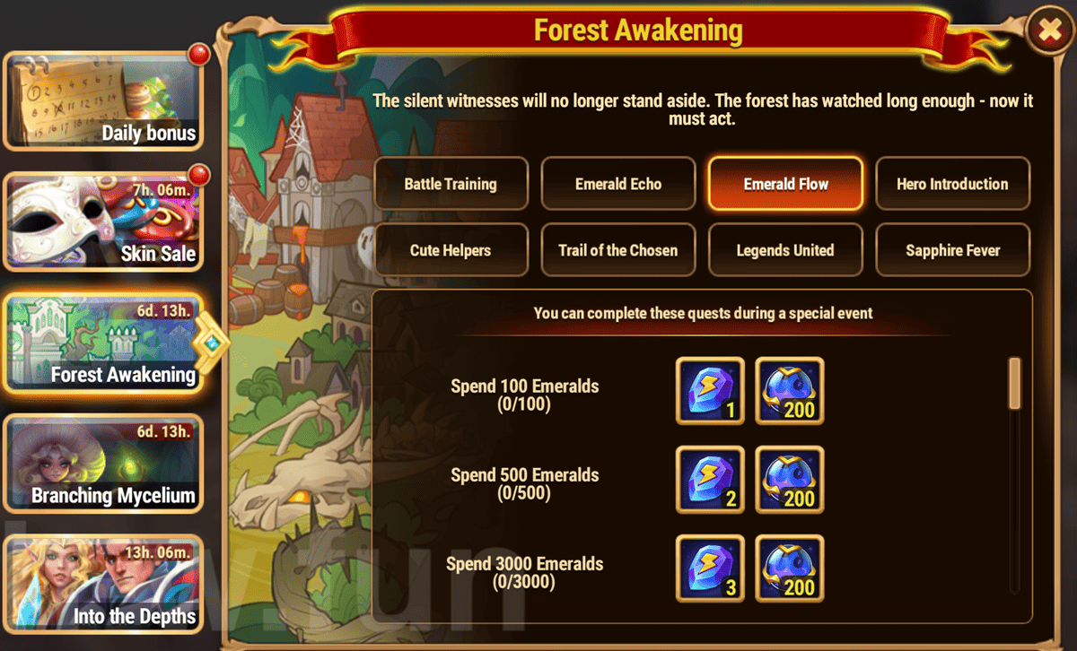 [Hero Wars Guide] Forest Awakening Quest