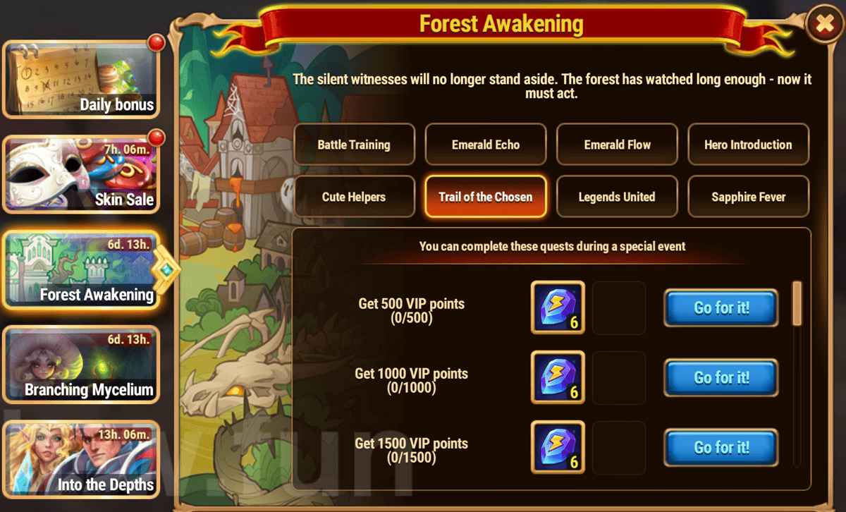 [Hero Wars Guide] Forest Awakening Quest
