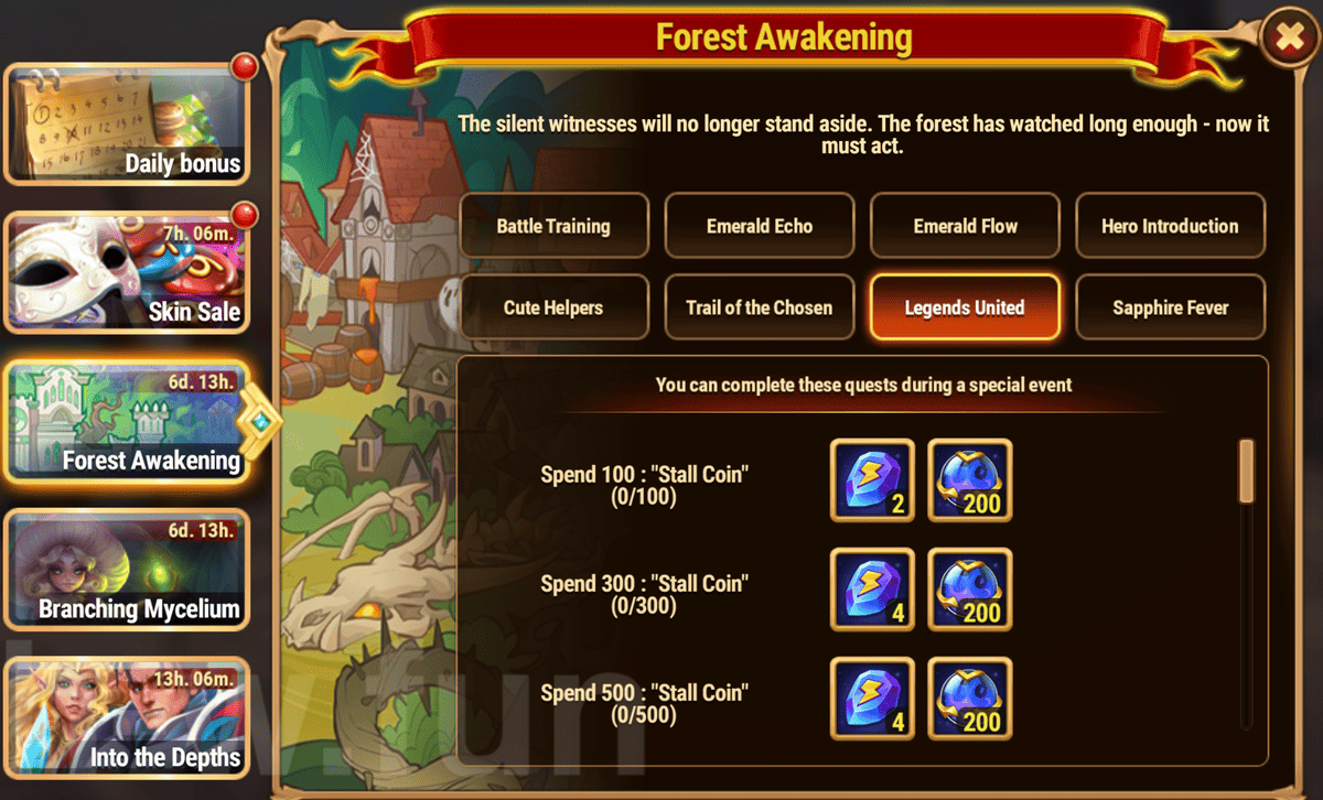 [Hero Wars Guide] Forest Awakening Quest