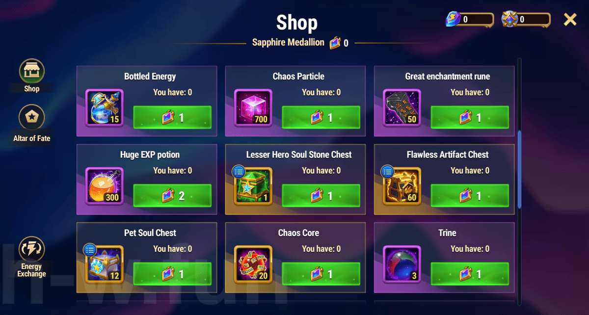 [Hero Wars Guide] Last Contract Festival Shop